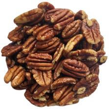 Pecannoten gebrand ongezout...