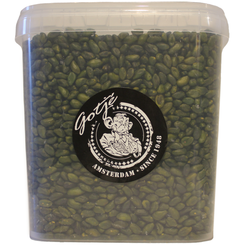 Pistachenoten Diep Groen 3 kg | Noten Groothandel Horeca | Diep groene pistache noten kopen | Jan Gotjé Horeca