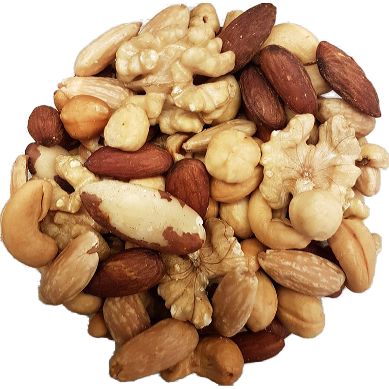 Premium Gemengde Noten Ongezout 200g x 12 | Luxe Notenmix Retail & Horeca | Noten voor Winkels | Jan Gotjé Horeca