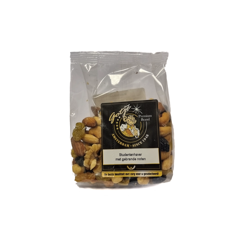 Premium Studentenhaver gebrand 200g x 12st