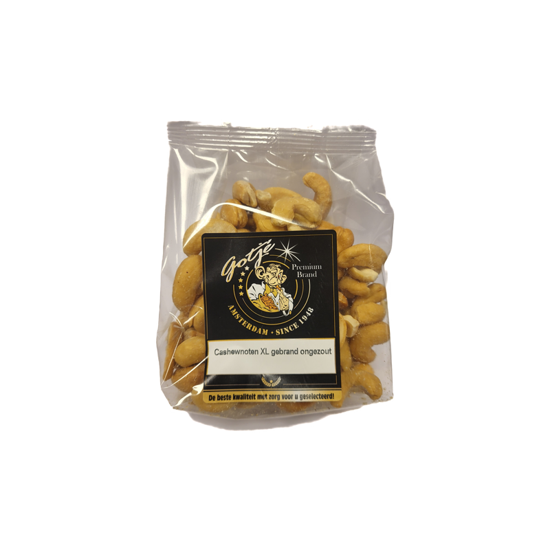Premium Cashewnoten XL ongezout 200g x 12st