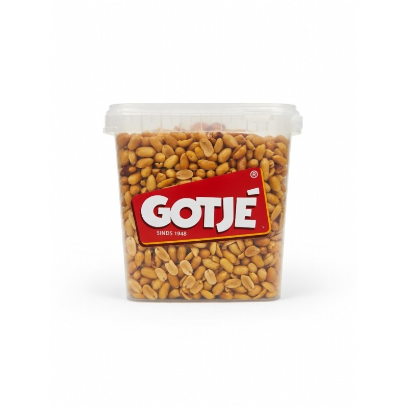 Pinda's Kingsize Gebrand Ongezout 3 kg | Horeca Grootverpakking | Jan Gotjé Horeca