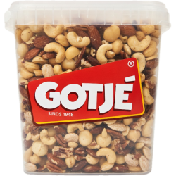 Macadamiamix Ongezouten 3 kg | Noten Groothandel Horeca | Luxe Notenmix | Gotjé Noten | Jan Gotjé Horeca