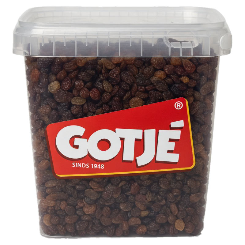 Rozijnen Sultana 3 kg | Noten Groothandel Horeca | Gedroogd Fruit | Jan Gotjé Horeca