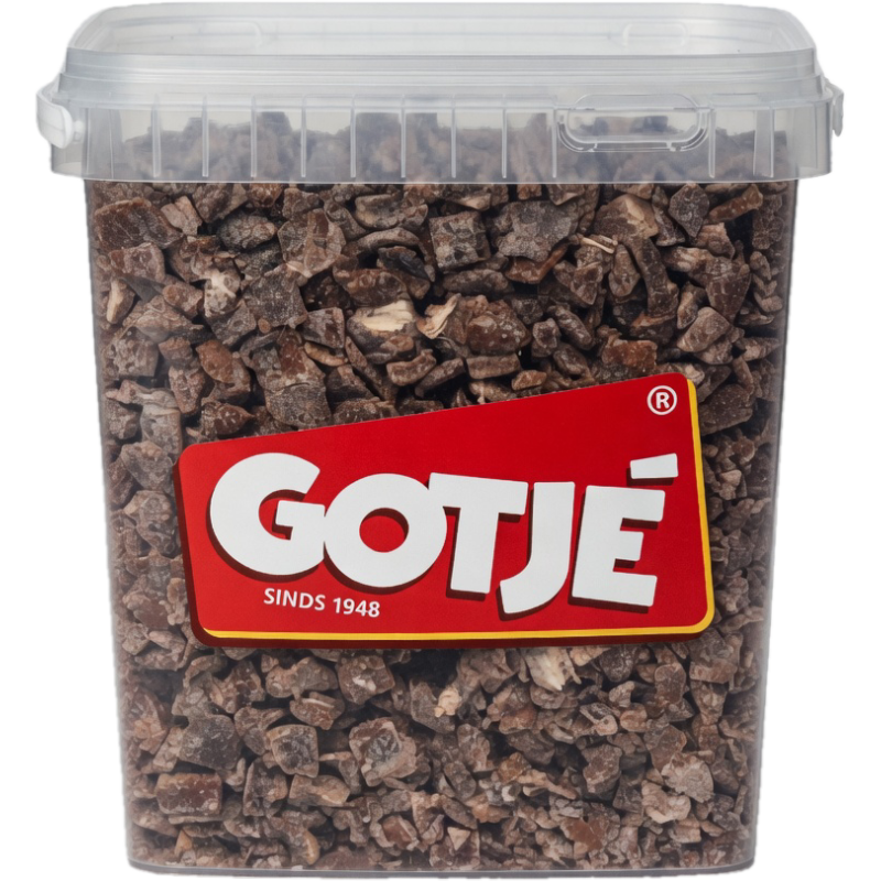 Dadelstukjes Ongezoet 3 kg | Noten Groothandel Horeca | Dadels | Jan Gotjé Horeca