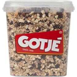 Muesli Rijkelijk Gevuld 3 kg | Noten Groothandel Horeca | Luxe Ontbijtmix | Notenleverancier | Jan Gotjé Horeca