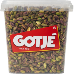 Pistachenoten Gepeld Rauw 3 kg | Noten Groothandel Horeca | Pure Pistache | Jan Gotjé Horeca