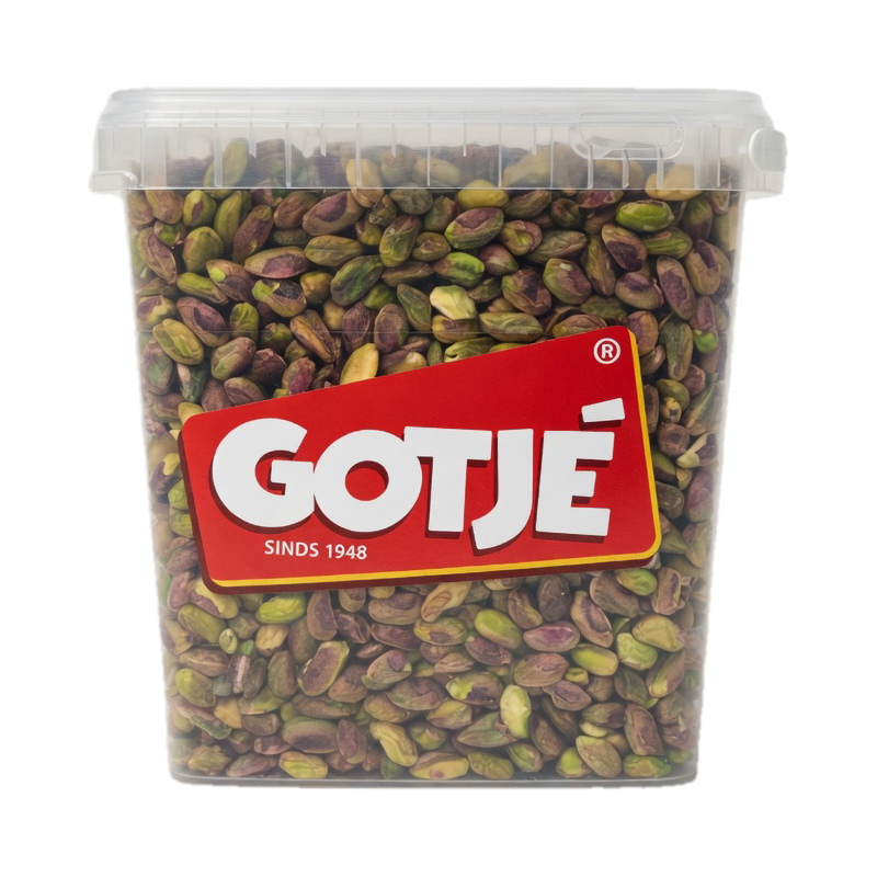 Pistachenoten Gepeld Rauw 3 kg | Noten Groothandel Horeca | Pure Pistache | Jan Gotjé Horeca