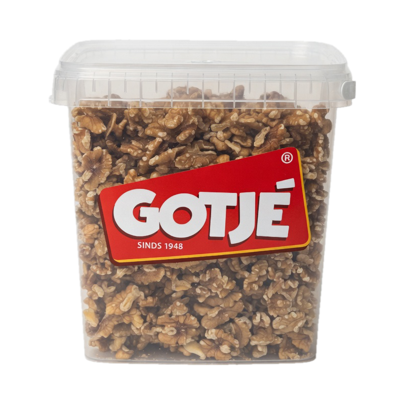 Walnoten Chili Kwarten 2 kg | Walnootstukjes Horeca | Jan Gotjé