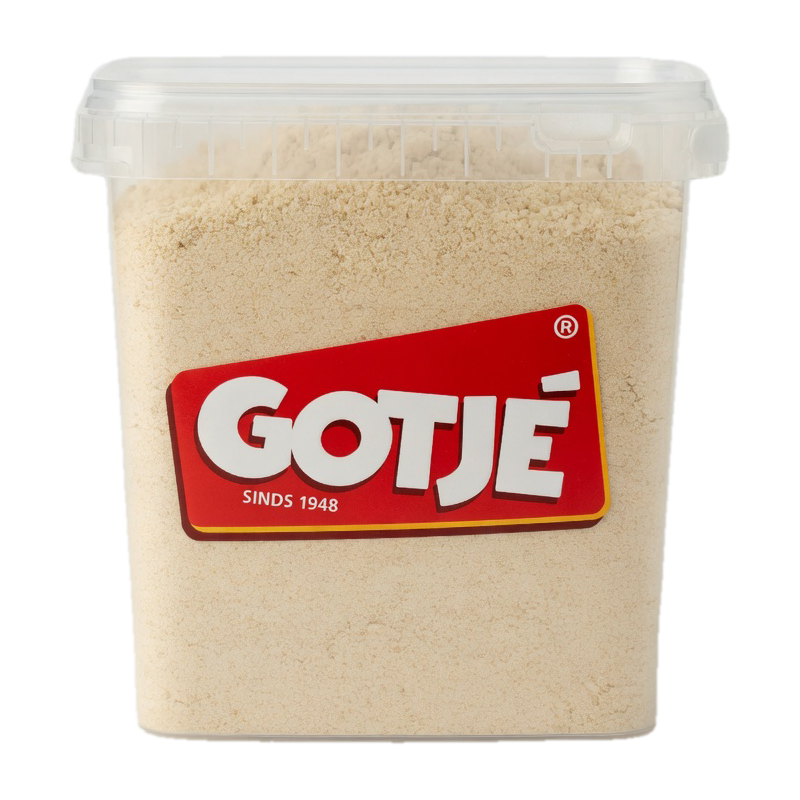 Amandelmeel 3 kg | Fijn Gemalen Amandelen Horeca | Jan Gotjé Horeca