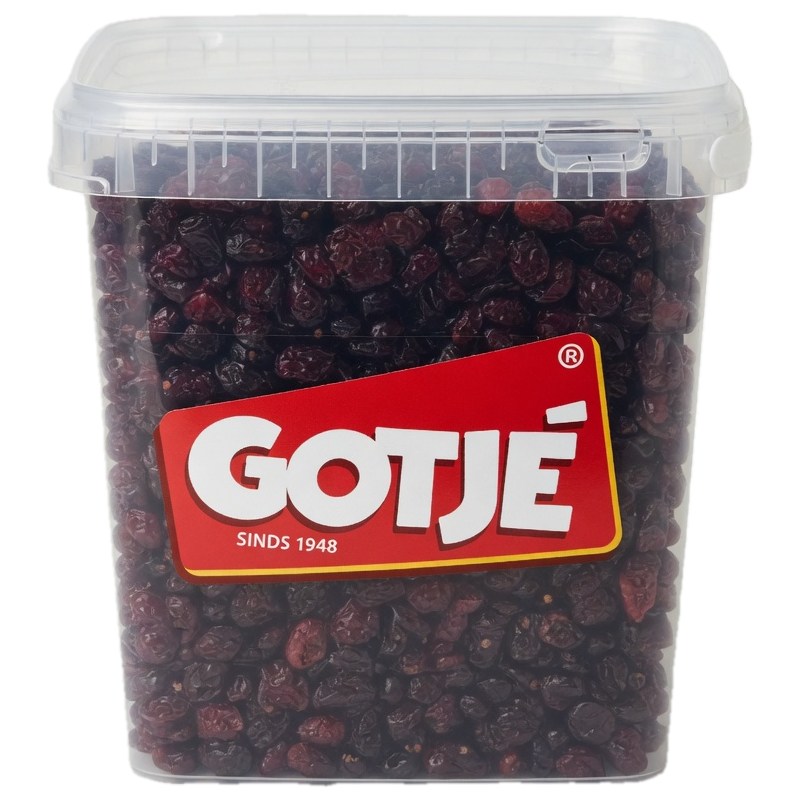 Cranberries Rietsuiker 3 kg | Noten Groothandel Horeca | Gedroogde Cranberries | Jan Gotjé Horeca