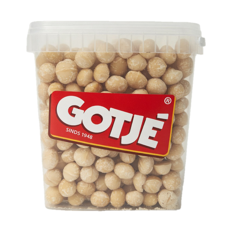Macadamia Noten 3 kg | Noten Goothandel | Ongebrande Macadamia | Jan Gotjé Horeca