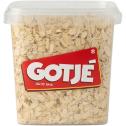 Amandelschaafsel 2,5 kg | Horeca Topping Amandelen | Jan Gotjé Horeca