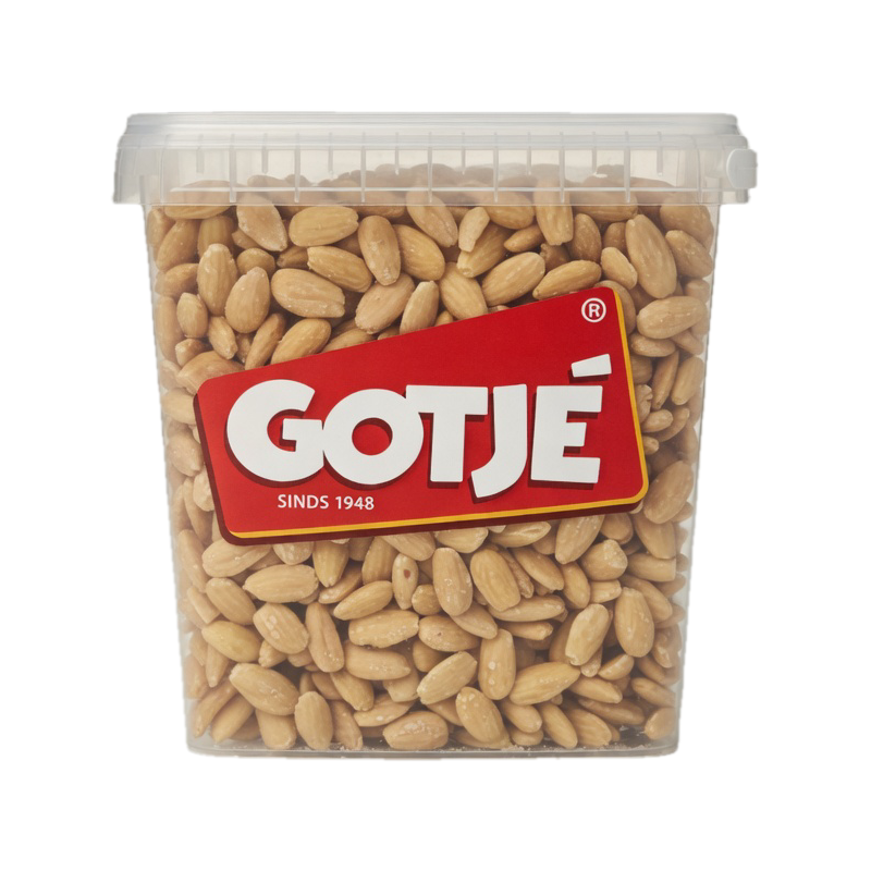 Amandelen Californië Geblancheerd 3 kg | Horeca Amandelen | Jan Gotjé Horeca
