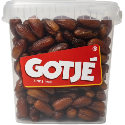 Dadels Zonder Pit 3 kg | Noten Groothandel Horeca | Gedroogde Dadels | Gedroogd Fruit | Jan Gotjé Horeca