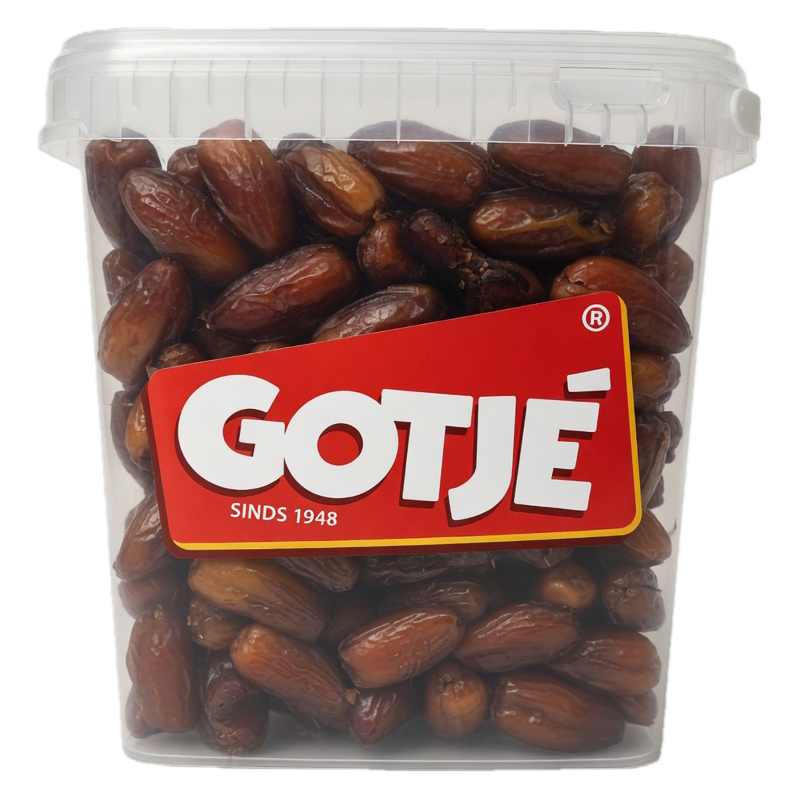 Dadels Zonder Pit 3 kg | Noten Groothandel Horeca | Gedroogde Dadels | Gedroogd Fruit | Jan Gotjé Horeca