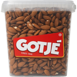 Amandelen Naturel Californië 3 kg | Rauwe Amandelen Horeca | Jan Gotjé Horeca