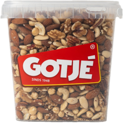 Gemengde Noten Ongebrand 3 kg | Noten Groothandel Horeca | Rauwe Notenmix | Jan Gotjé Horeca | Gotjé Noten