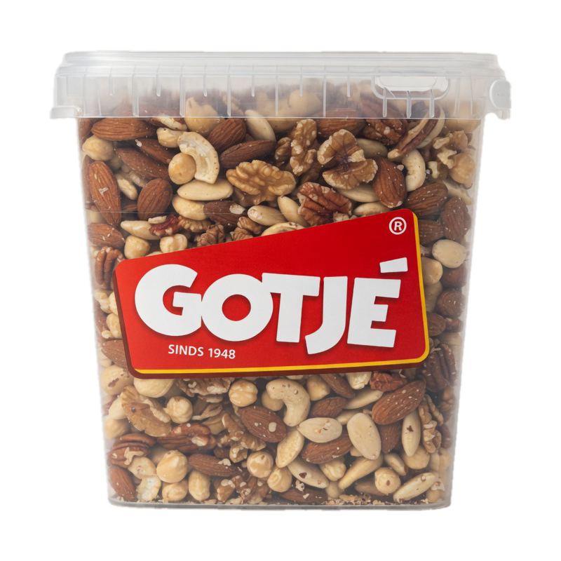 Gemengde Noten Ongebrand 3 kg | Noten Groothandel Horeca | Rauwe Notenmix | Jan Gotjé Horeca | Gotjé Noten