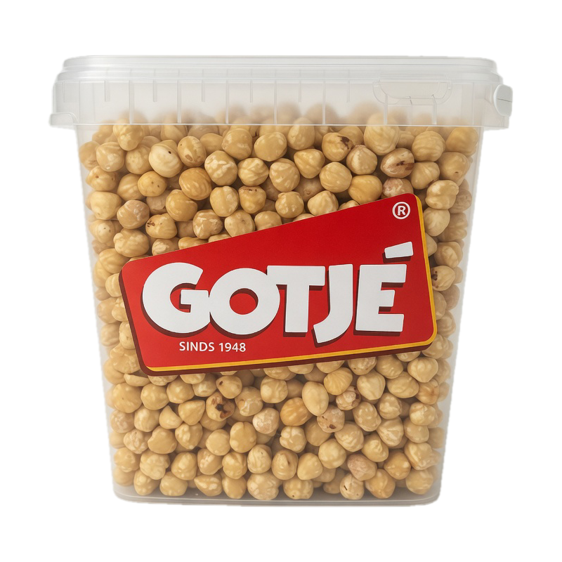 Hazelnoten Geblancheerd 3 kg | Witte Hazelnoten Horeca | Jan Gotjé Horeca