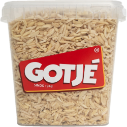 Amandelstiften 3 kg | Amandelschaafsel Reepjes | Horeca Noten | Jan Gotjé Horeca